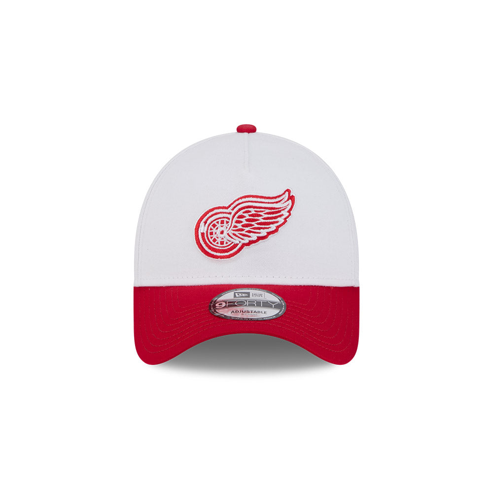 Detroit Red Wings Hat - OTC 2-Tone 9Forty A-Frame NHL Snapback Cap - New Era